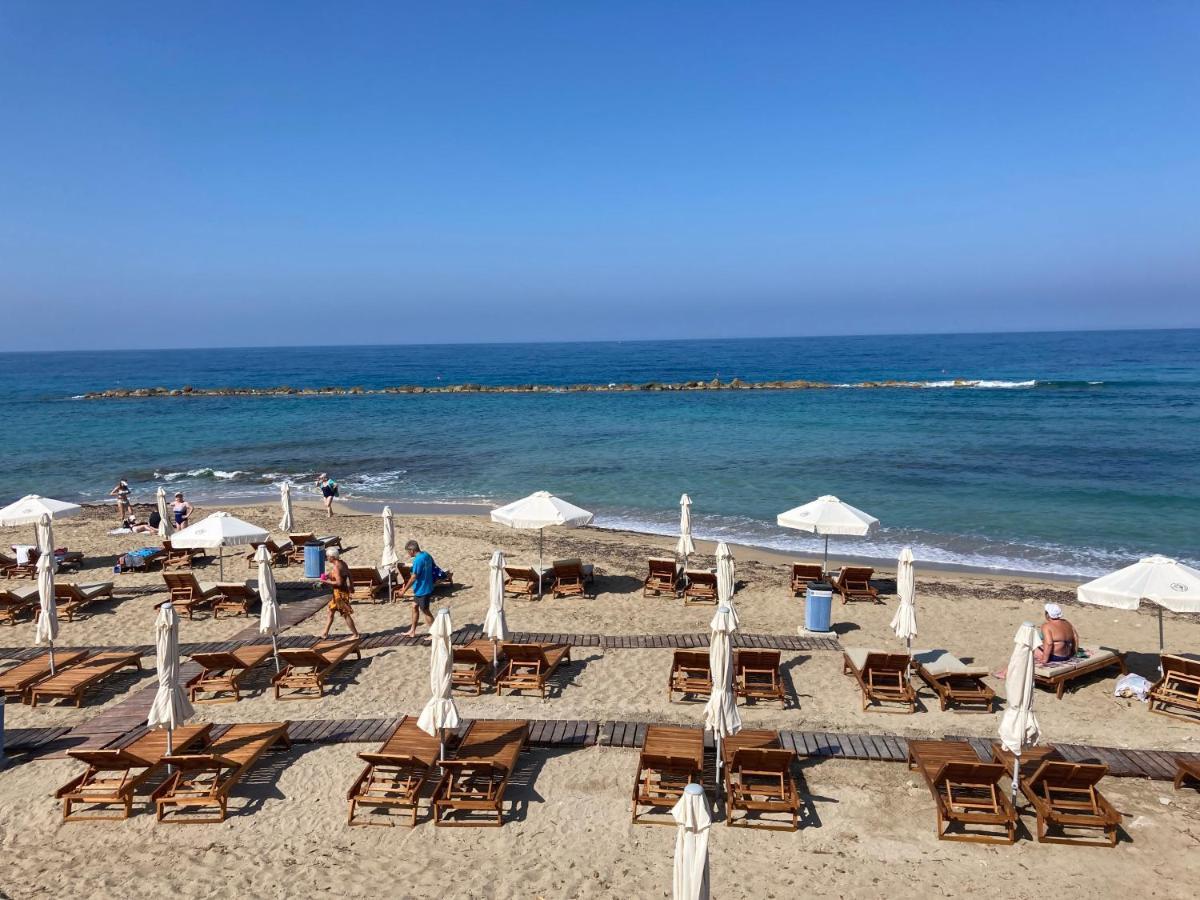 Paphos Sun Julz Apartments On The Beach מראה חיצוני תמונה