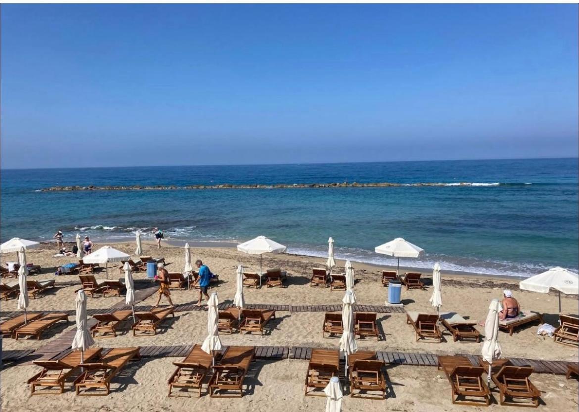 Paphos Sun Julz Apartments On The Beach מראה חיצוני תמונה